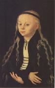 Lucas Cranach Portrait Supposed to Be of Magdalena Luther (mk05) oil painting on canvas